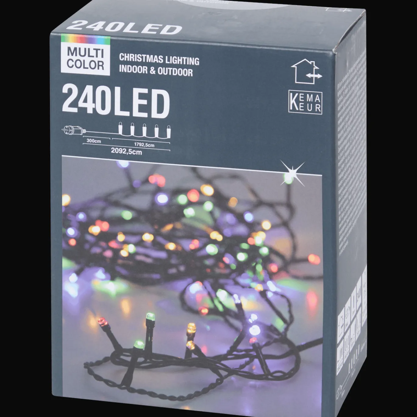 Action Guirlande lumineuse multicolore* Décoration Saisonnière
