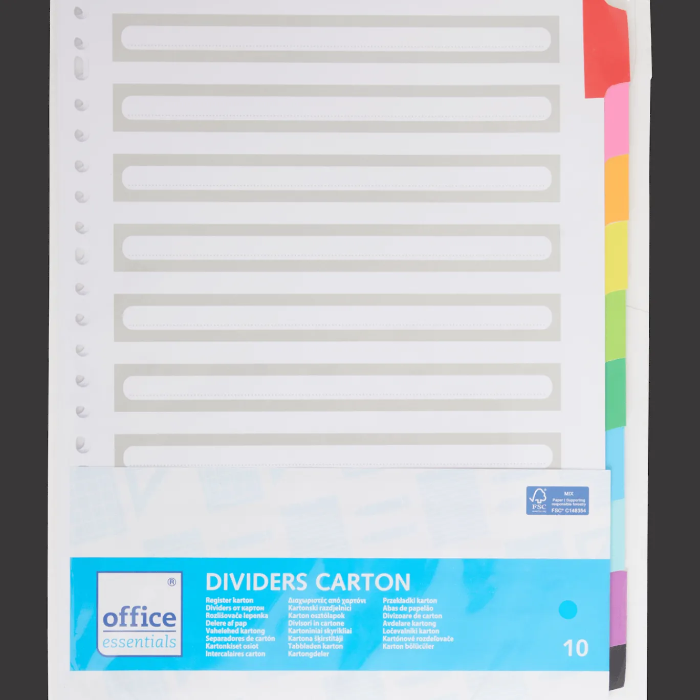 Office Essentials Intercalaires A4* Chemises