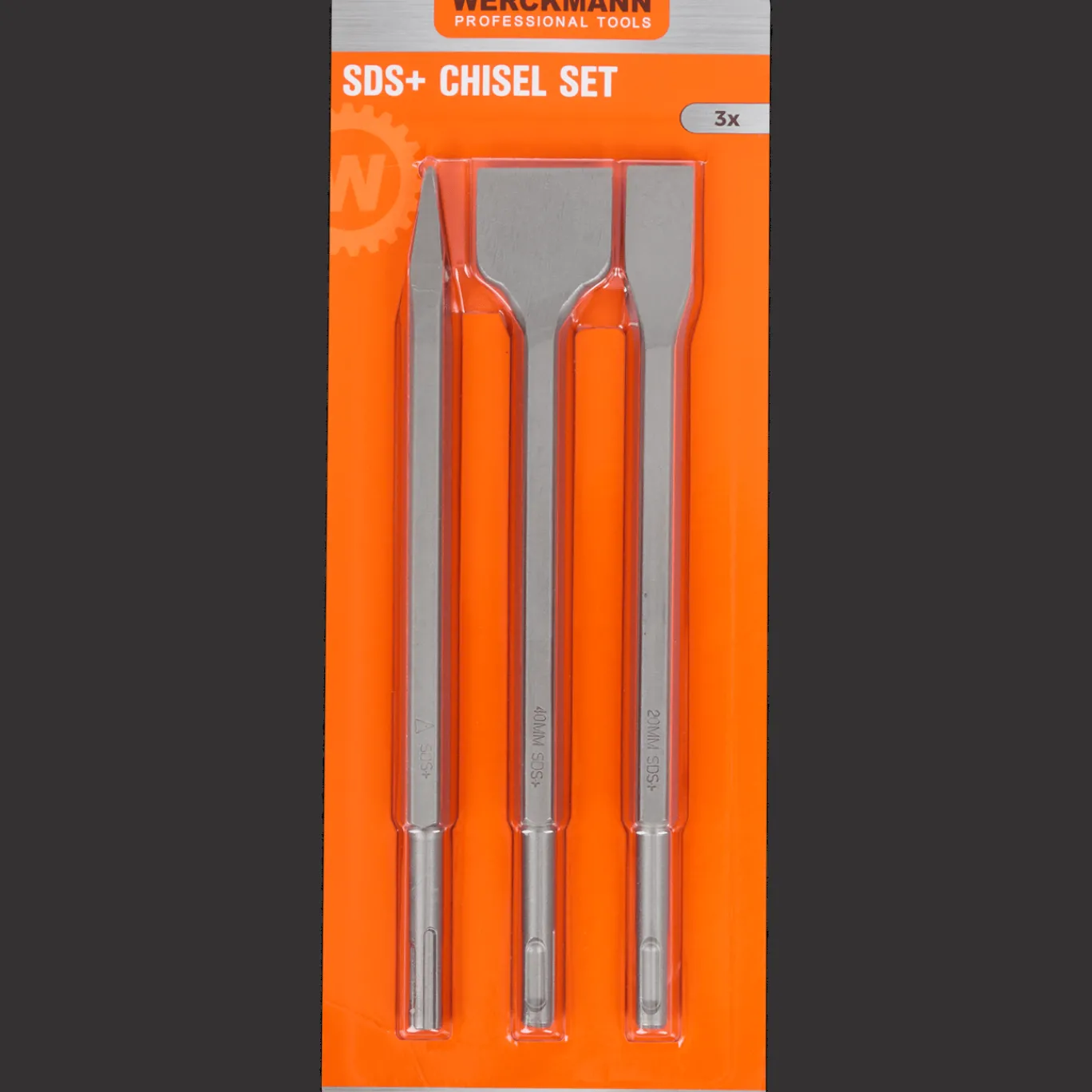 Werckmann Jeu de burins SDS+* Outils
