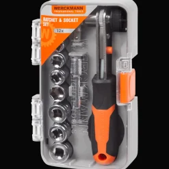 Werckmann Jeu de clé à cliquet et douilles ou embouts* Outils