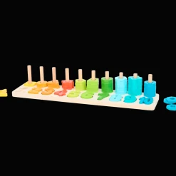 Mini Matters Jeu de tri chiffres en bois* Jouets Pour Bébés
