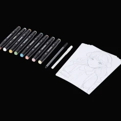 Action Kit coloriage manga Avec* Coloriage Et Dessin