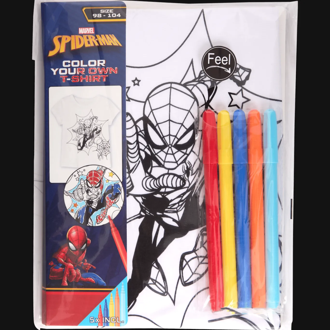 Action Kit créatif coloriage t-shirt* Vêtements