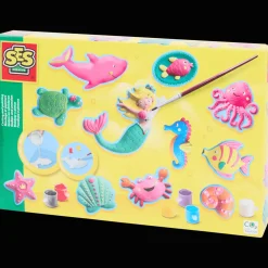 SES Kit créatif figurine en plâtre* Bricolage