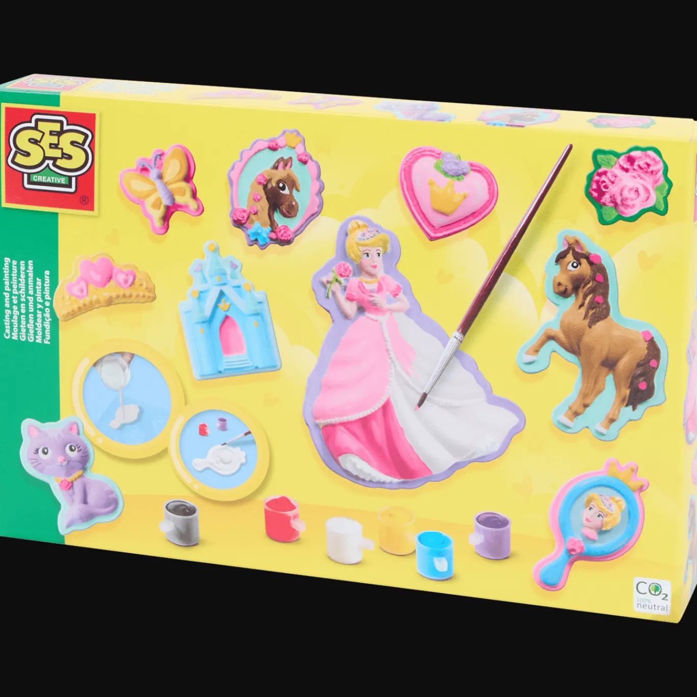 SES Kit créatif figurine en plâtre* Bricolage