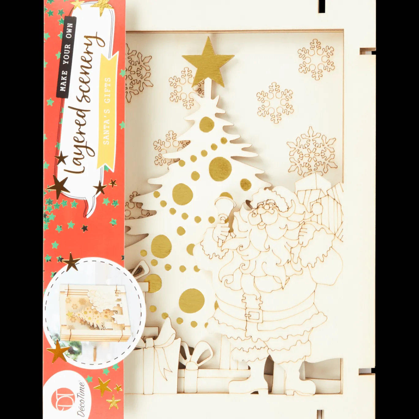 Action Kit créatif paysage en bois DécoTime* Bricolage
