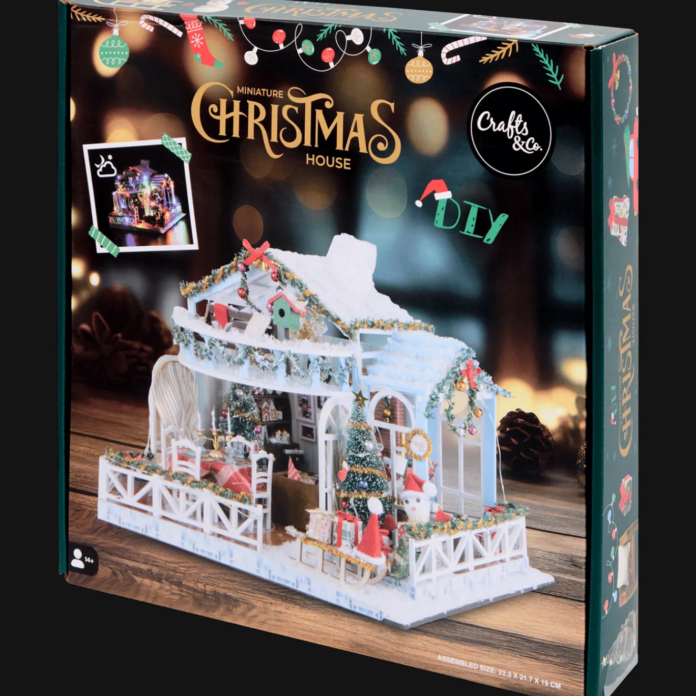 Action Kit créatif village de Noël Crafts & Co* Bricolage