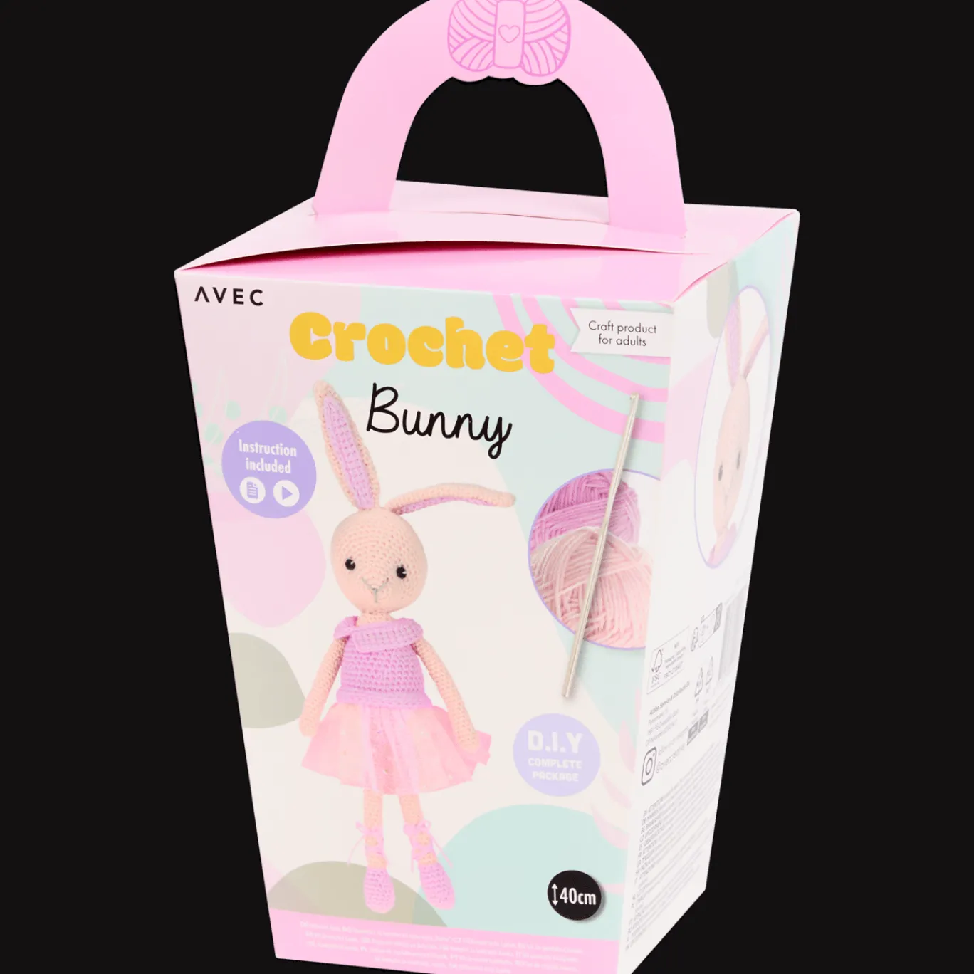 Action Kit de crochet figurine Avec* Crocheter Et Tricoter