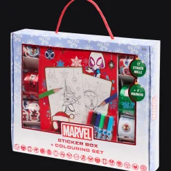 Action Livre de coloriage de Noël avec autocollants Disney* Bricolage