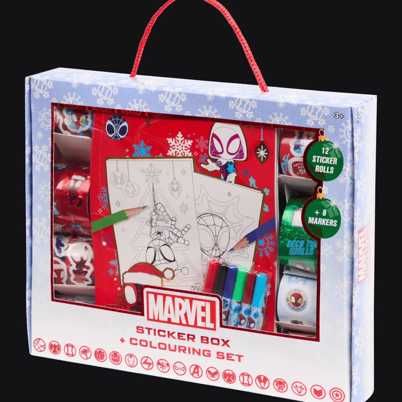 Action Livre de coloriage de Noël avec autocollants Disney* Bricolage