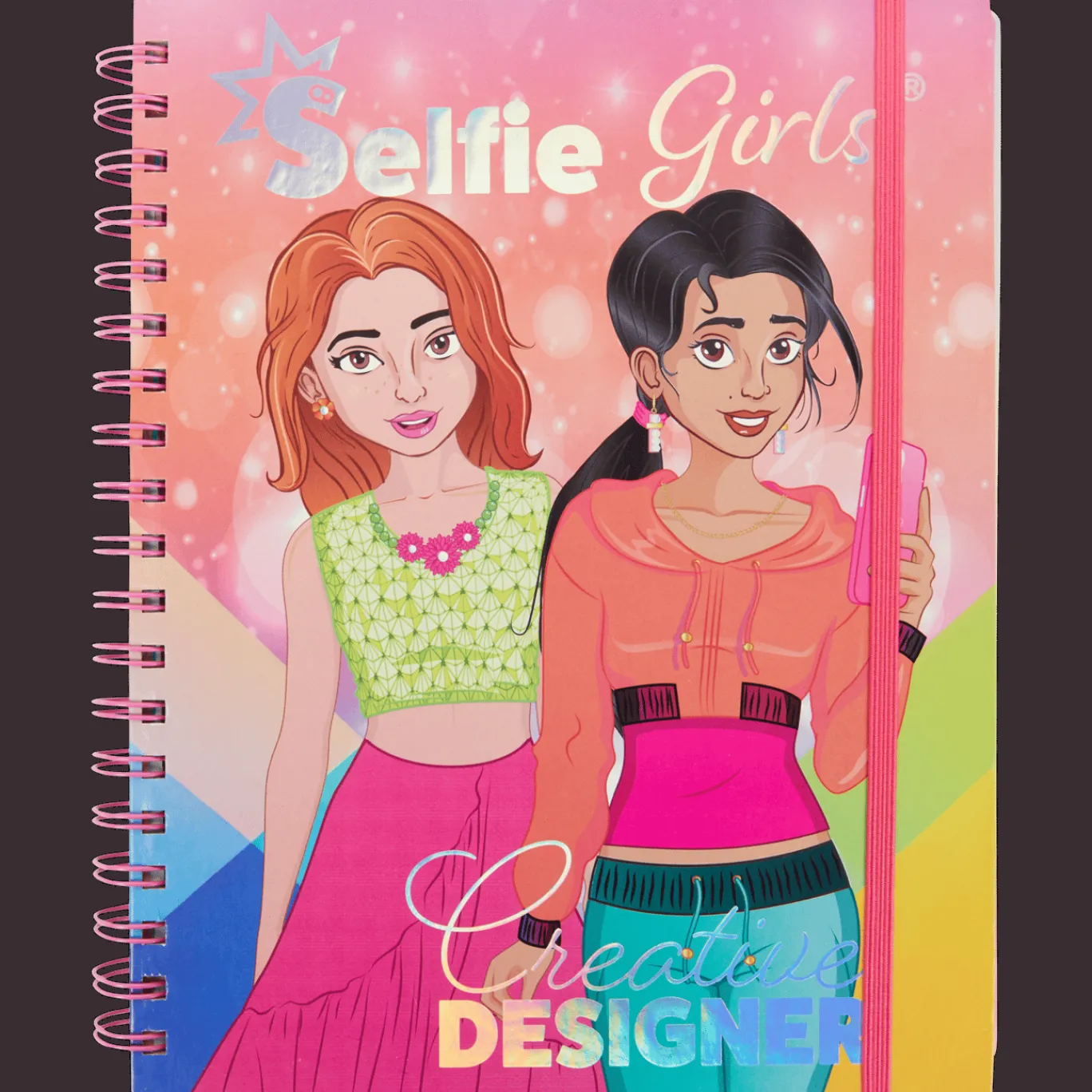 Action Livre de coloriage Selfie Girls Creative Designer* Coloriage Et Dessin