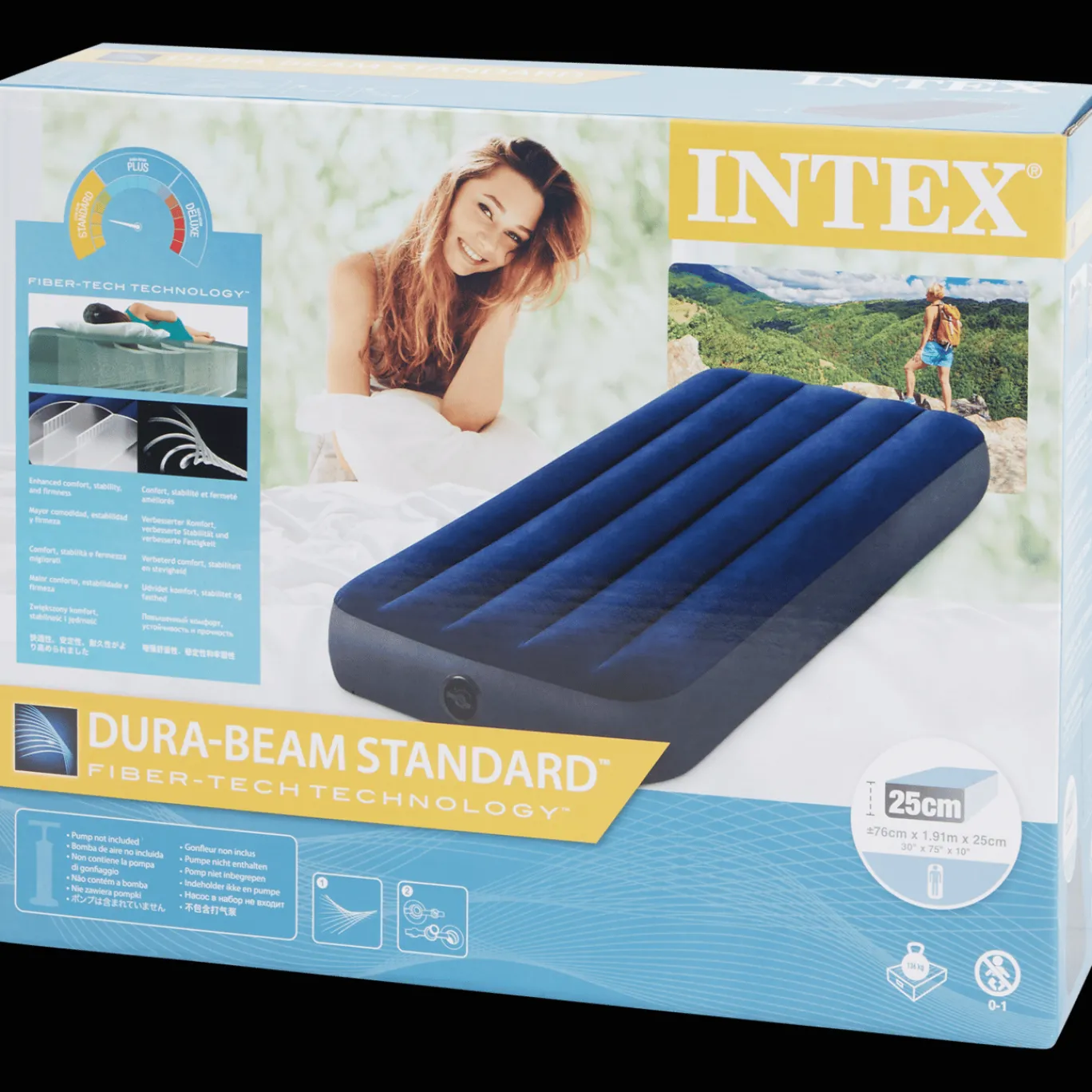 Intex Matelas pneumatique 1 personne* Matelas Pneumatiques