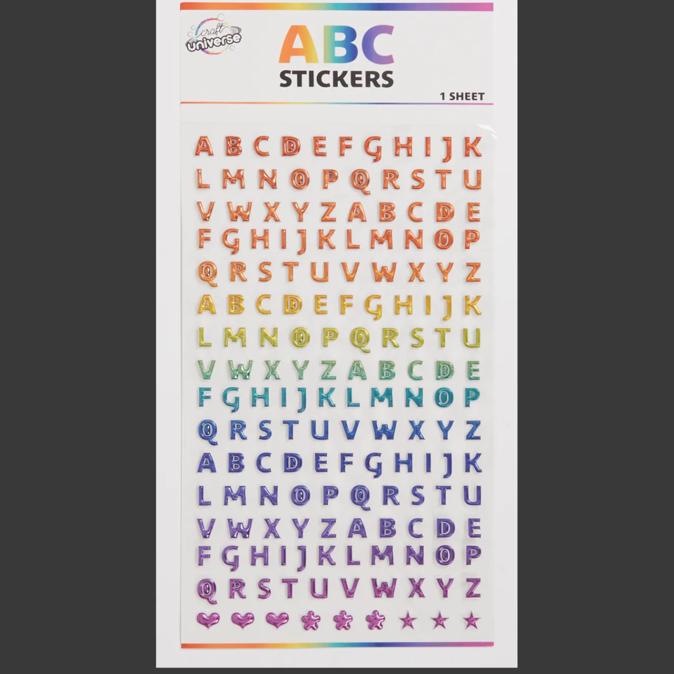 Action Mini-autocollants alphabet Craft Universe* Bricolage