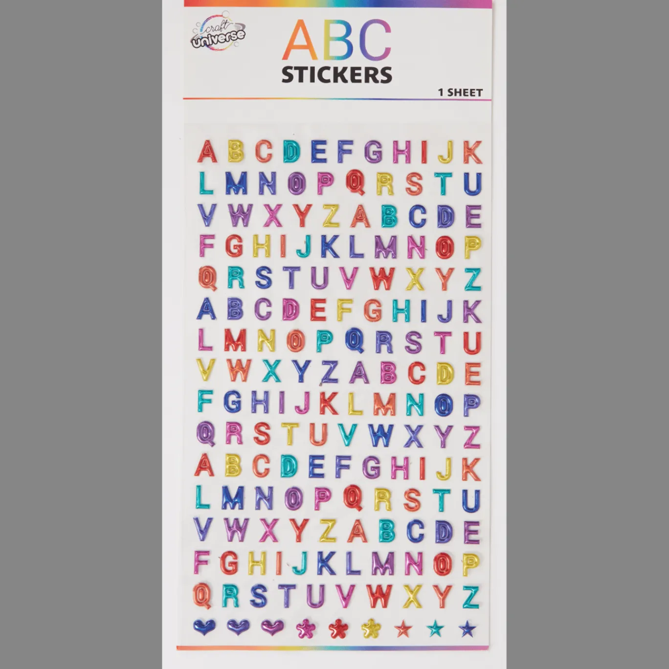 Action Mini-autocollants alphabet Craft Universe* Bricolage