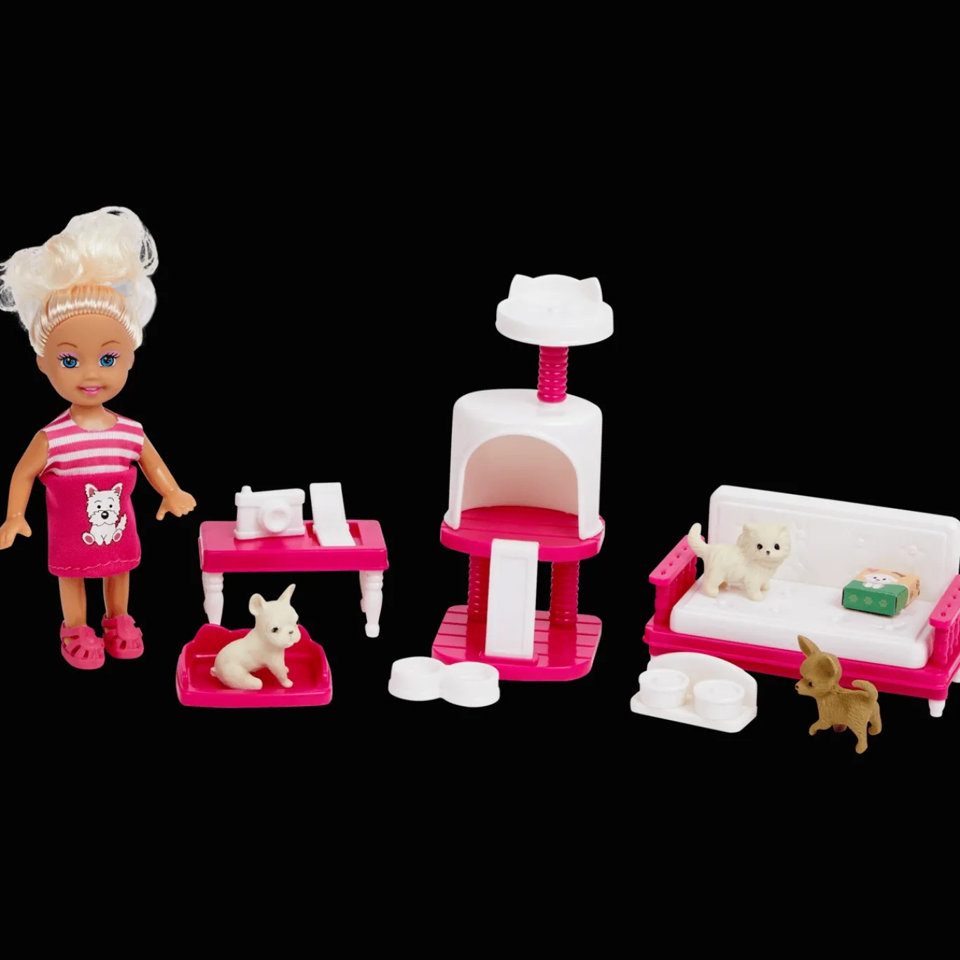 Action Mini-poupée mannequin avec accessoires* Peluches Et Poupées