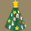 Action Mini-sapin de Noël avec décorations* Bricolage