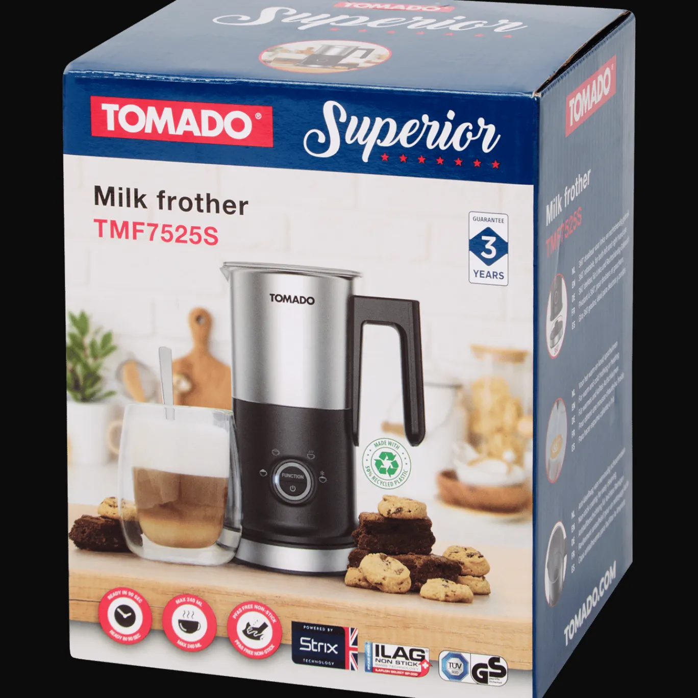 Tomado Mousseur à lait Superior* Ustensiles De Cuisine
