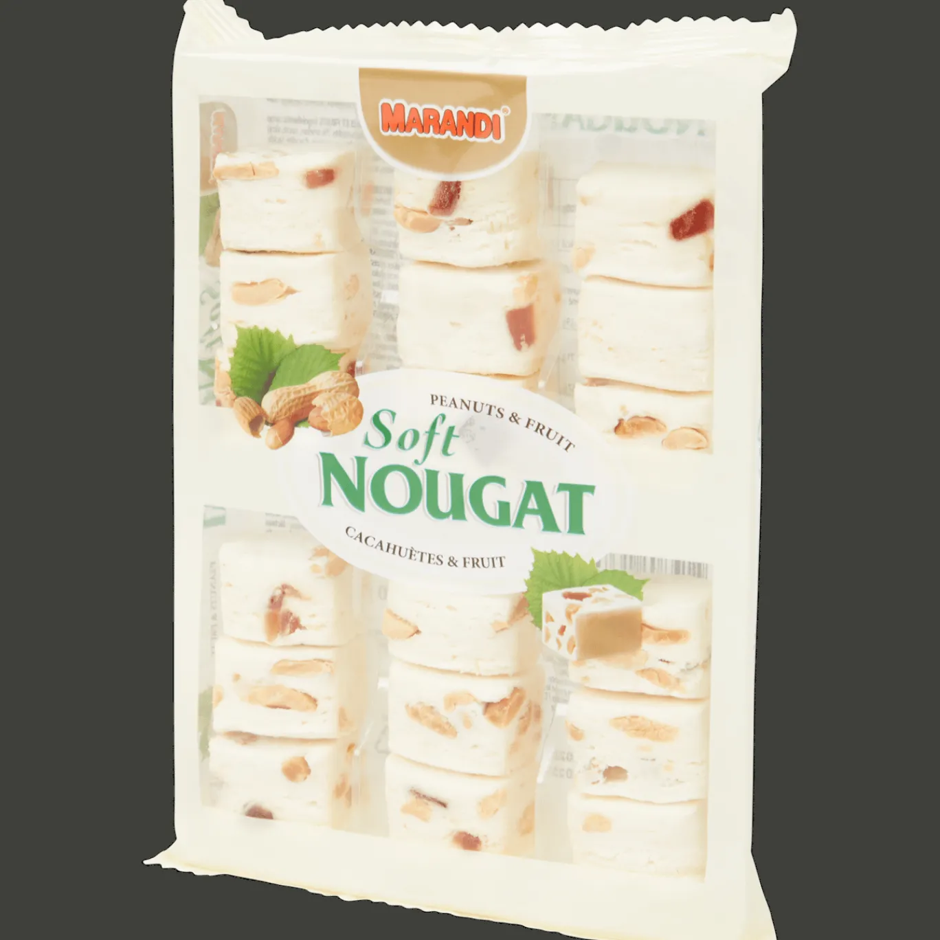 Marandi Nougat aux cacahuètes et fruits* Friandises Et Bonbons