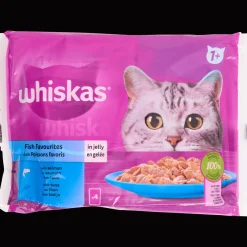 Whiskas Nourriture humide pour chat Saumon et thon* Alimentation