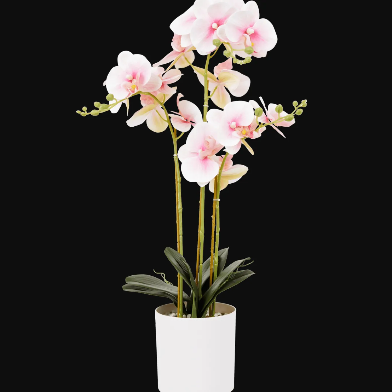 Action Orchidée artificielle en pot* Plantes Et Fleurs Artificielles