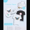 Action Papier transfert pour textile* Cartes