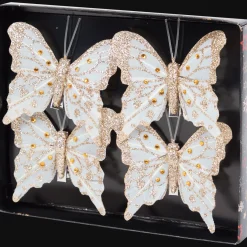 Action Papillons avec clip* Décoration Saisonnière