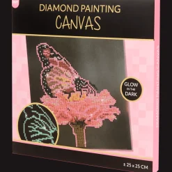 Action Peinture diamant phosphorescente* Bricolage