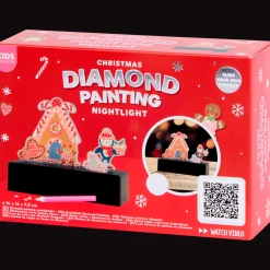Action Peinture diamant veilleuse de Noël Kids Kingdom* Bricolage
