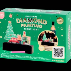 Action Peinture diamant veilleuse de Noël Kids Kingdom* Bricolage