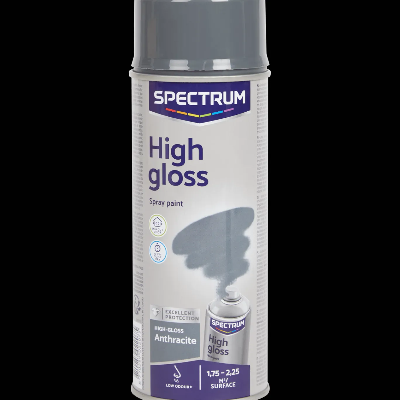 Spectrum Peinture en aérosol haute brillance Anthracite* Peinture