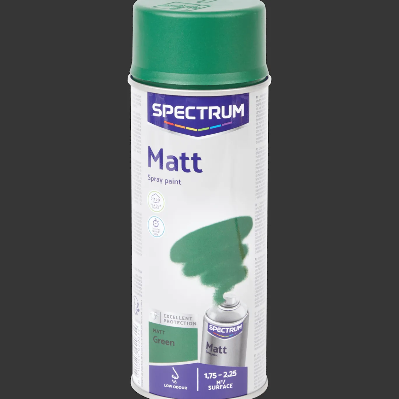 Spectrum Peinture en aérosol Vert mat* Peinture