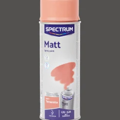 Spectrum Peinture mate en aérosol Terre cuite* Peinture