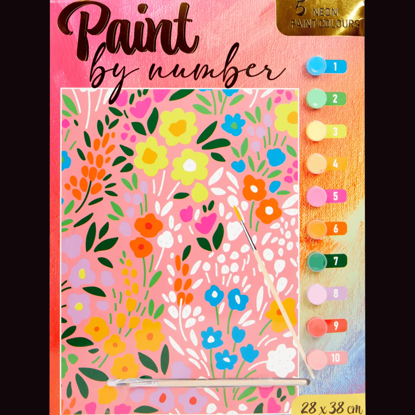 Action Peinture par numéro Avec* Bricolage
