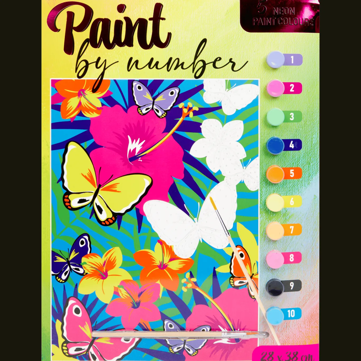 Action Peinture par numéro Avec* Bricolage