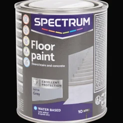 Spectrum Peinture pour sols en béton Gris satiné* Peinture