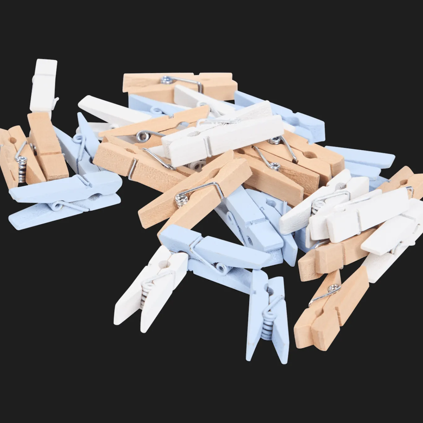 Action Pinces ou boutons en bois Hobby Flora* Bricolage