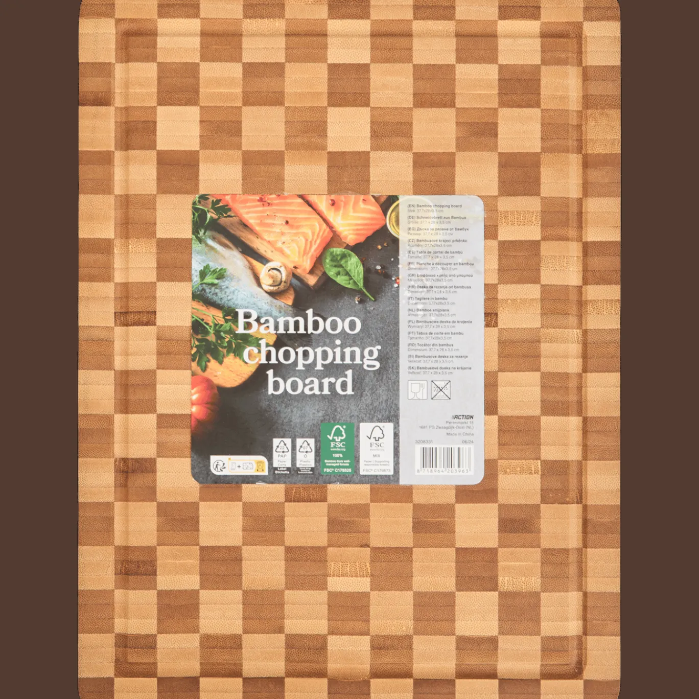 Action Planche à découper en bambou* Ustensiles De Cuisine