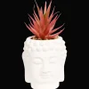 Action Plante artificielle dans un cache-pot Bouddha* Pots De Fleurs
