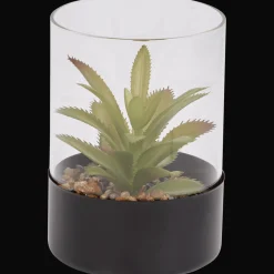 Action Plante grasse artificielle dans un terrarium* Plantes Et Fleurs Artificielles