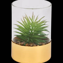 Action Plante grasse artificielle dans un terrarium* Plantes Et Fleurs Artificielles
