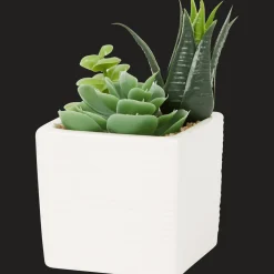Action Plante grasse artificielle en pot* Plantes Et Fleurs Artificielles