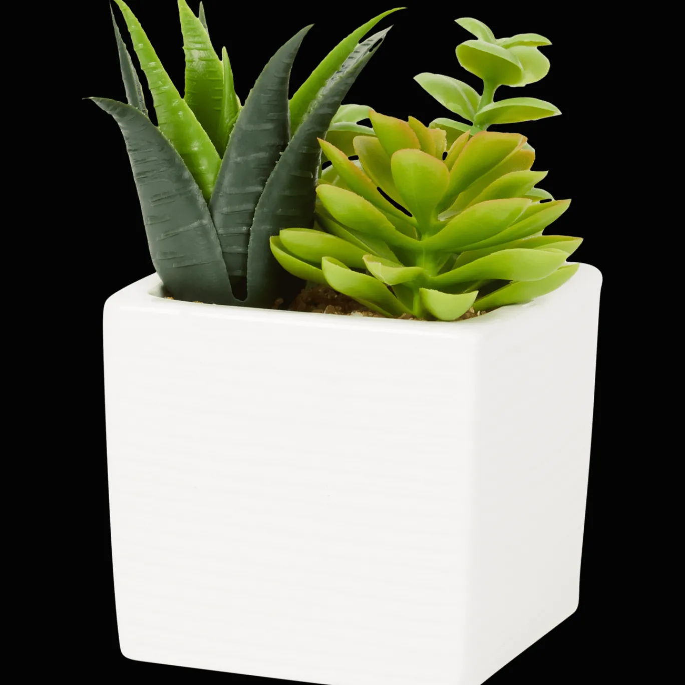 Action Plante grasse artificielle en pot* Plantes Et Fleurs Artificielles