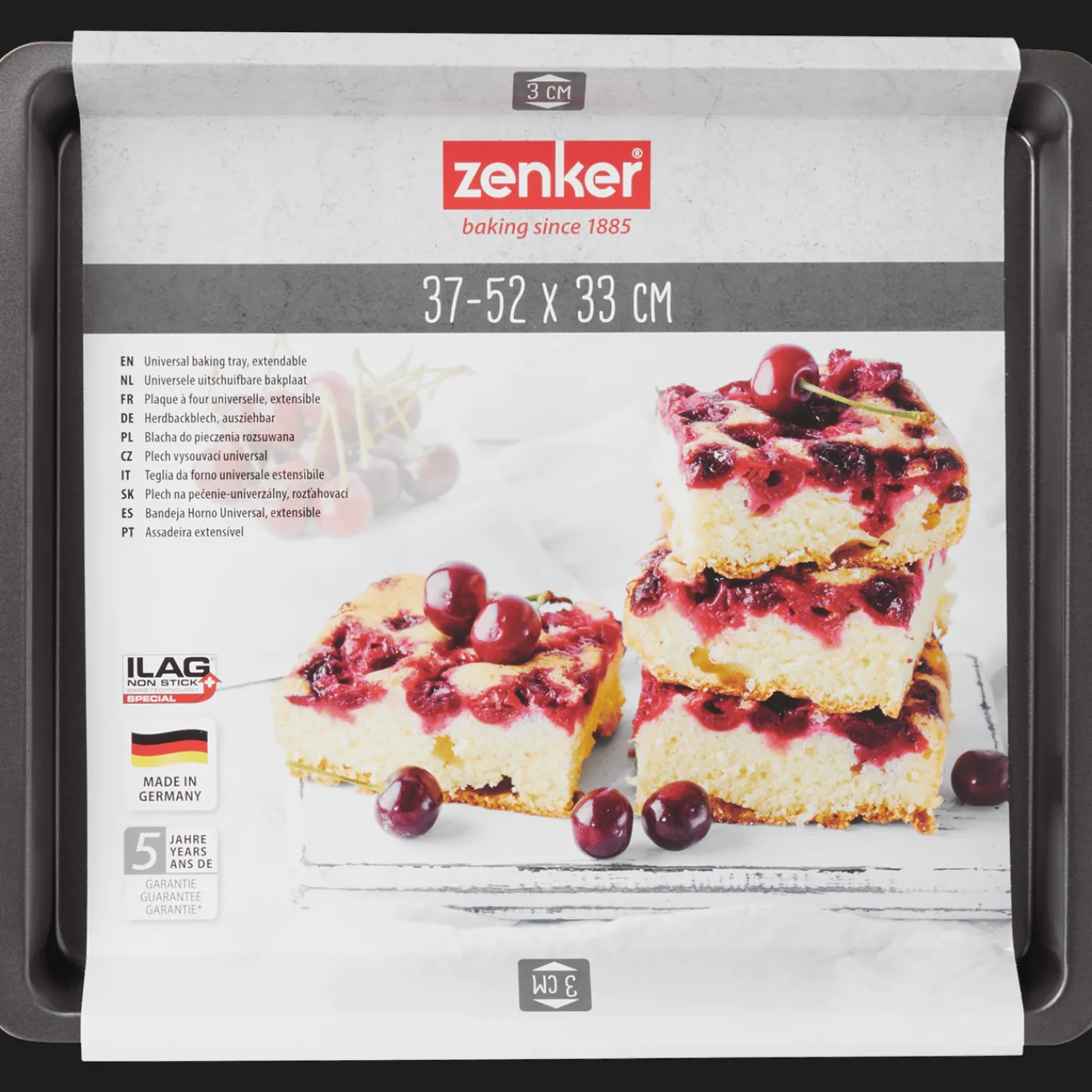 Zenker Plaque de cuisson extensible* Plats Pour Four Et Moules