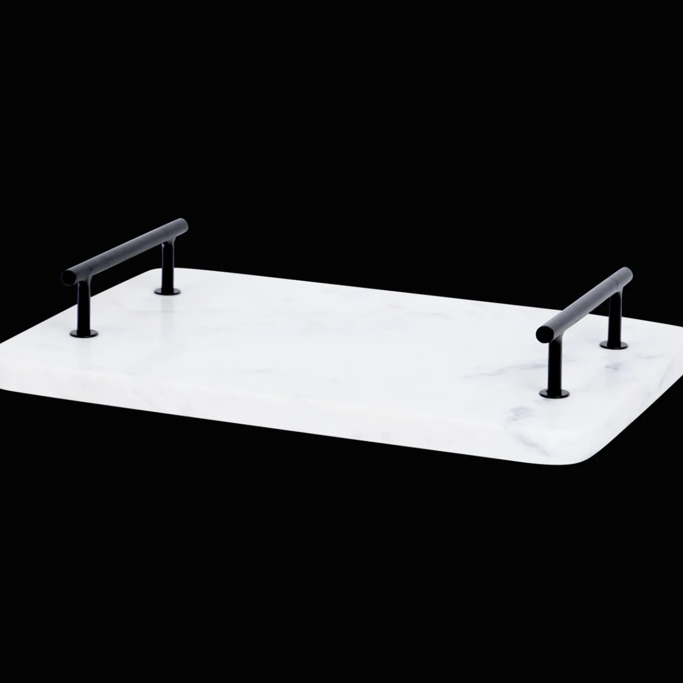 Action Plateau de service aspect marbre* Plateaux