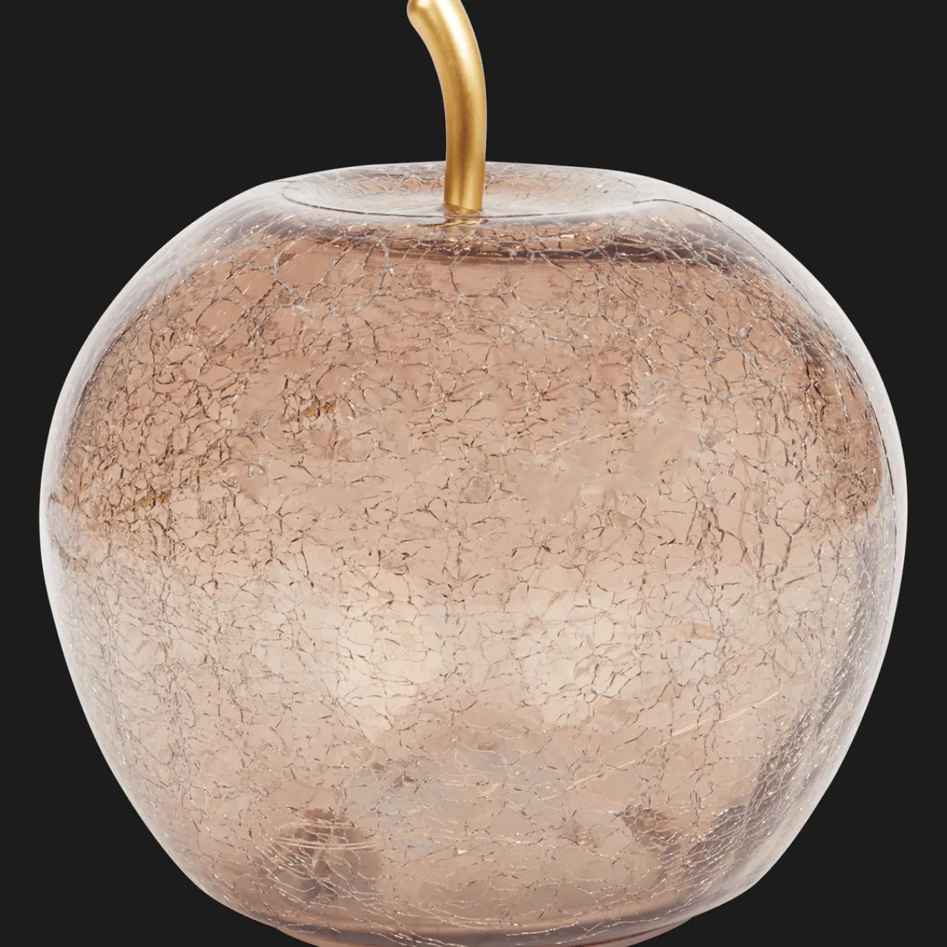 Action Pomme en verre avec LED* Accessoires Pour La Maison