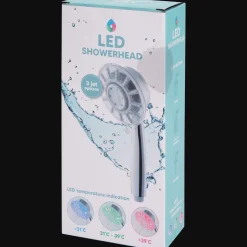 Action Pommeau de douche LED* Accessoires Pour Salle De Bains Et Toilettes