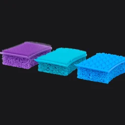 Action Éponges double face en silicone* Articles De Nettoyage
