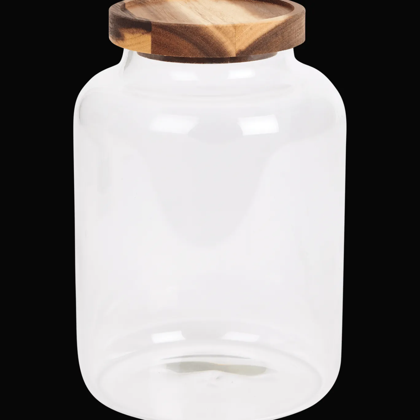Action Pot de conservation avec couvercle en bois* Conserver Et Emporter