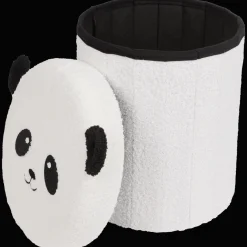 Action Pouf de rangement pliable en tissu teddy* Accessoires Pour La Maison