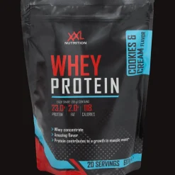 XXL Nutrition Protéines de lactosérum en poudre Cookies & Cream* Alimentation Et Soins Pour Le Sport|Santé
